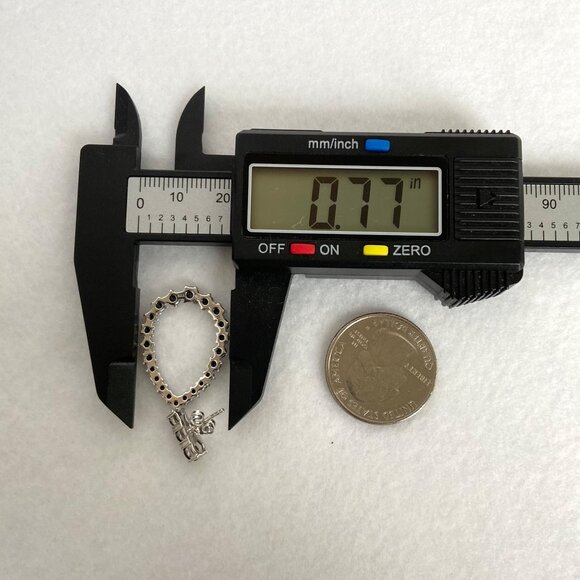 Sterling Silver 925 FZN Faceted Black Tourmaline Teardrop Dangle Drop Earrings - Picture 14 of 16